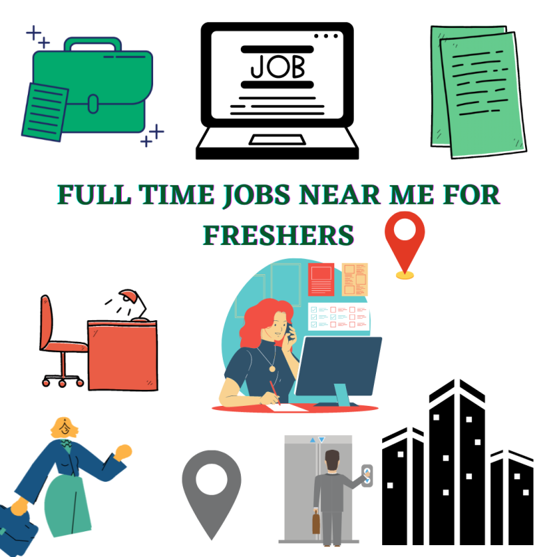 Full time jobs near me for Freshers