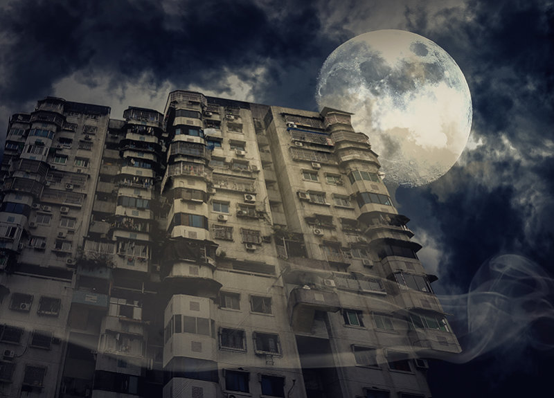 there's always a view of the moon