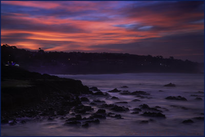 Ethereal Moonstone Beach Sunrise