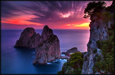 Punta Tragara Sunset Capri