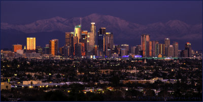 Los Angeles Winter Twilight