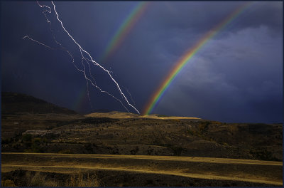 Prairie Storm Rainbow