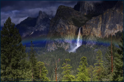 Yosemite Rainbow Tunnel View