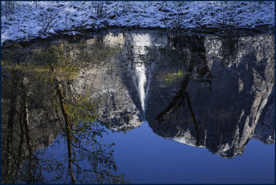 Yosemite Falls Reflections