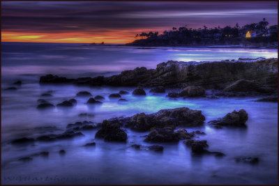 Crystal Cove Ethereal Sunset