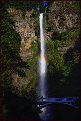 Multnomah Falls Rainbow