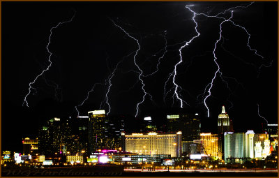 Lightning Over Sin City