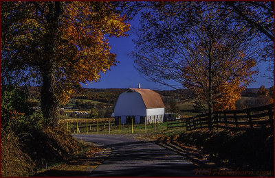 Back Road Red Barn
