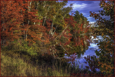 Autumn Lake Reflections