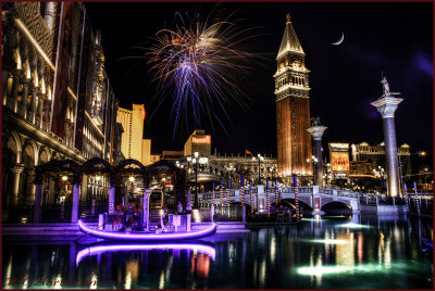 Venetian Moonlight Fireworks