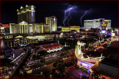 Thunderstorms in Vegas