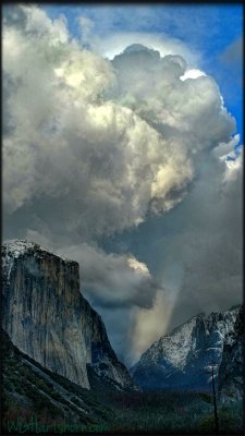 Encroaching Storm Yosemite Tunnel View 