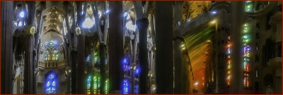 Sagrada Familia Abstractions