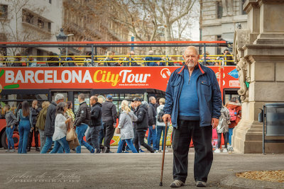 2019 - Ken at Plaça de Catalunya, Barcelona - Spain