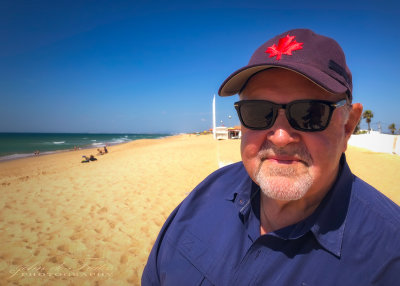 2019 - Ken at Faro Beach, Algarve - Portugal