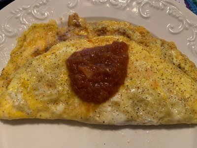 Stuffing Omelette