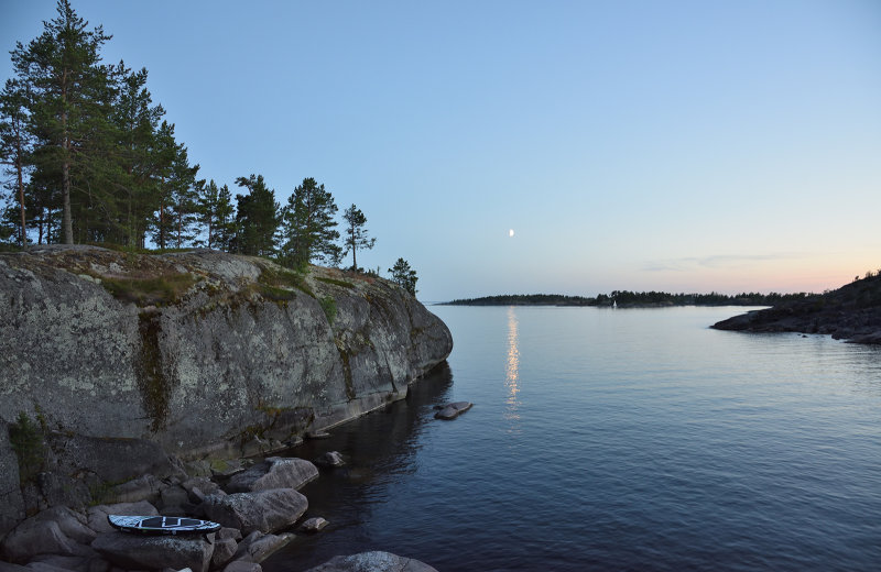 Ladoga lake, Putsaari island
