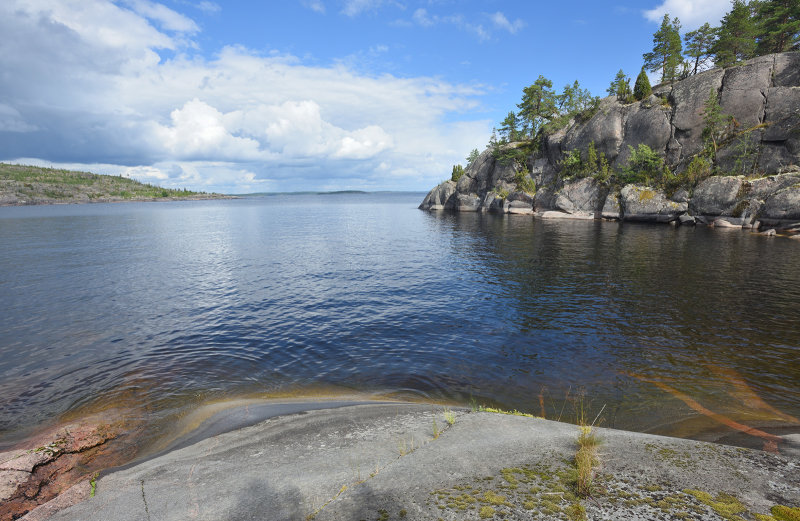 Ladoga lake, Putsaari island