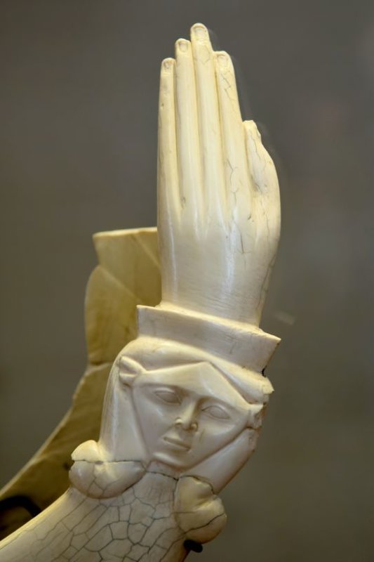 Alabaster hand