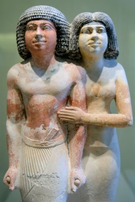 Statue of Raherka and Meresankh