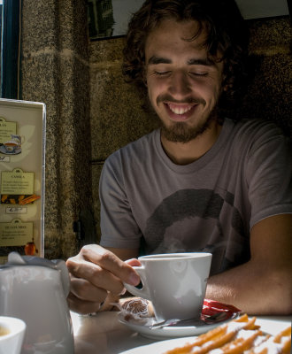 IAN en LANZOS CON CHURROS