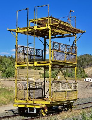 MRL 384-02 Tunnel Inspection Dolly - Blossburg, MT (8/3/21)