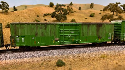 IBT 19560 - Walthers Gunderson 60' Boxcar (patched over the tagging)