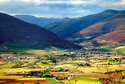 Norcia valley