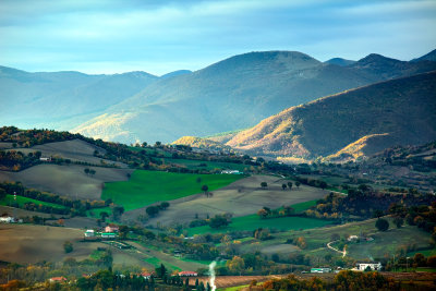 View from Frazione Moscane-Vallemontagnana