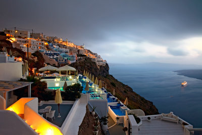 Santorini - evening and night shots