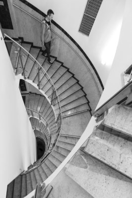Going downstairs