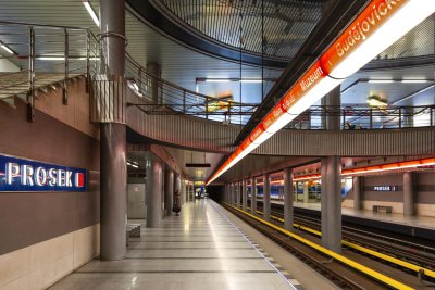 Prosek metro station