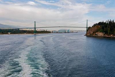 Lions Gate Bridge over First Narrows