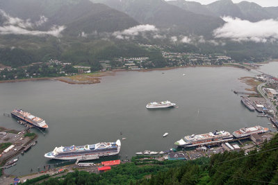Juneau Harbour, from Mount Roberts