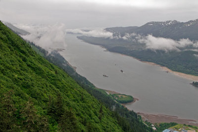 Gastineau Channel, from Mount Roberts