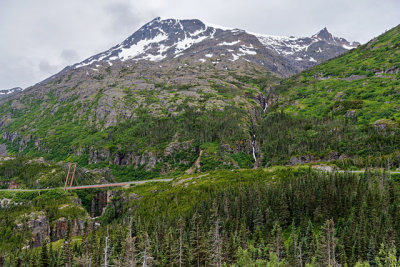 On the Klondike Highway, viewed from Inspiration Point