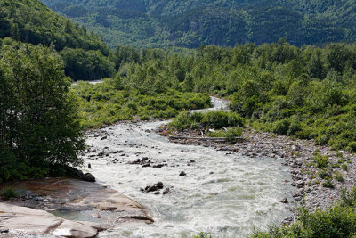 Skagway River, from the Yukon & White Pass Railway