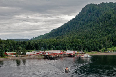 The dock at Icy Strait Point