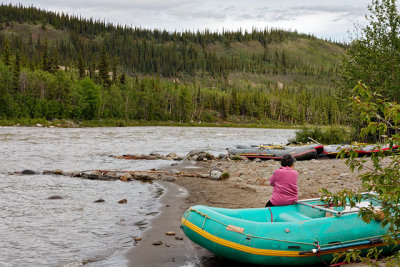 Rafts and the Nenana River