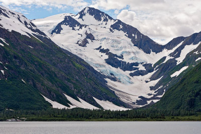 Burns Glacier and Portage Lake