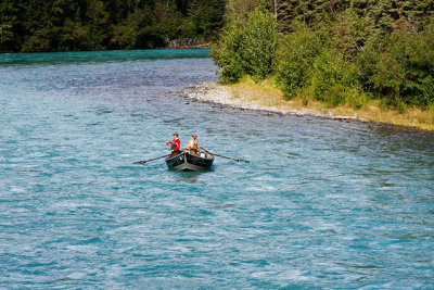 Fishing on the Kenai River