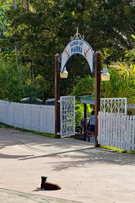 Guarding the entrance to Samana Marina