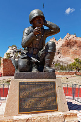 Navajo Code Talker Monument