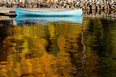 Canoe, on Miners Bay