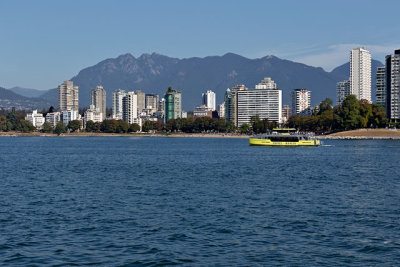 Vancouver, across English Bay