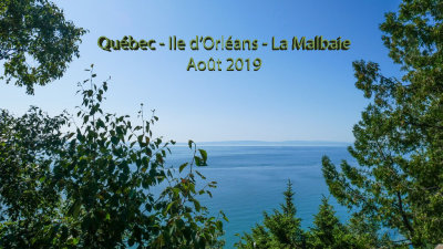  t 2019  Qubec  Ile d'Orlans  La Malbaie