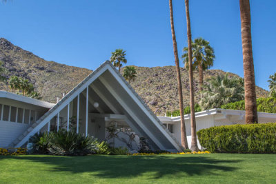 Mid century modern architecture in Palm Springs