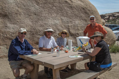 Picnic at Joshua Tree Nat'l Park