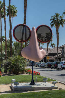 Sculpture in downtown Palm Springs