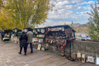 Along the Seine River, Paris